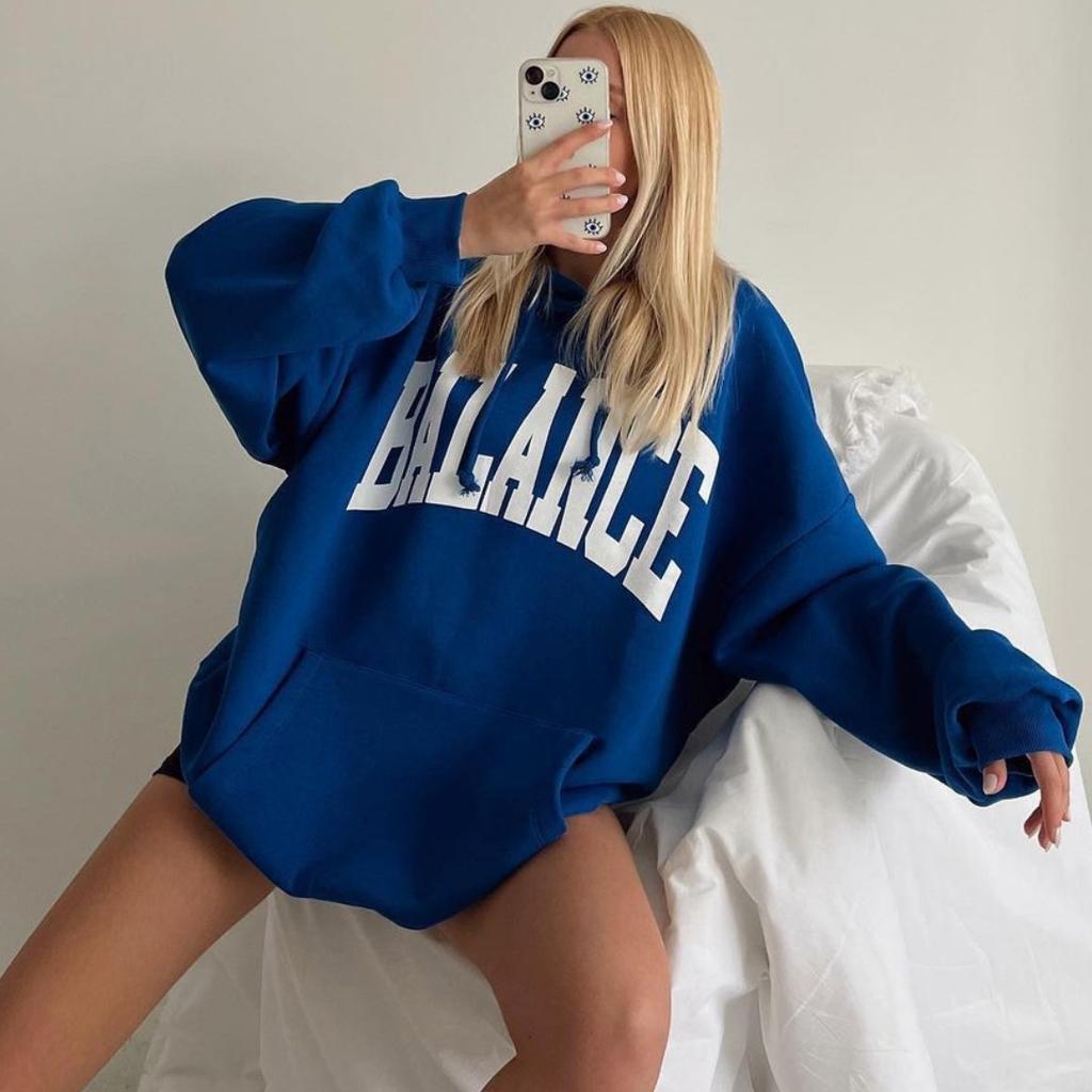 BITCED Женская повседневная модная принтованная утолщенная 100-каратная толстовка с капюшоном с длинным рукавом для женщин