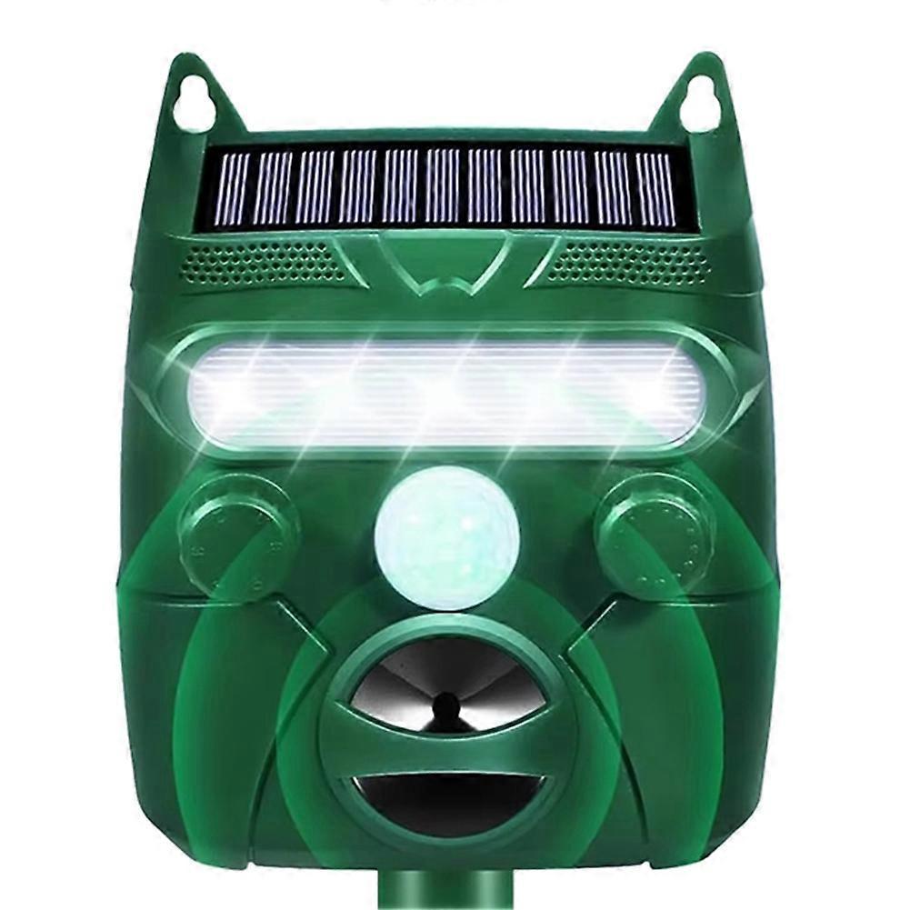 Animal Repellent Outdoor Solar Animal with Motion Sensor&LED Strobe Light Cat Repellent Outdoor Deer Repellent Devices