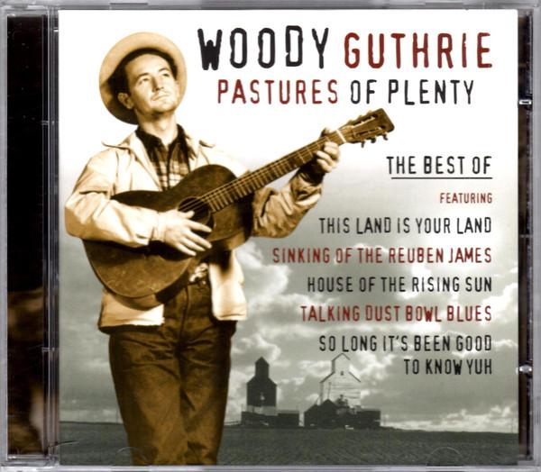 CD ВУДИ ГАТРИ Pastures Of Plenty PLATCD427 PRISM LEISURE 1998 Европа КантриФолк Б/у