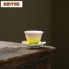45ml Gradient Ramp Teacup Boutique Tea Bowl Cup For Tea Tea-tasting Smelling Cup Chazhan Master Cups Tea Set Retainer Cup Craft