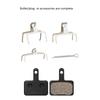 10Pair Bicycles Disc Brake Pad Replacement SemiMetallic Bicycles Disc Brake Pad for Cyclings Mountain Road Bikes