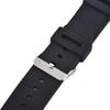 Спортивный черный водонепроницаемый резиновый ремешок для часов 18-22 мм, силиконовый ремешок