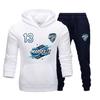 Jogging Tracksuit Football Marseille Man and Woman White - - White