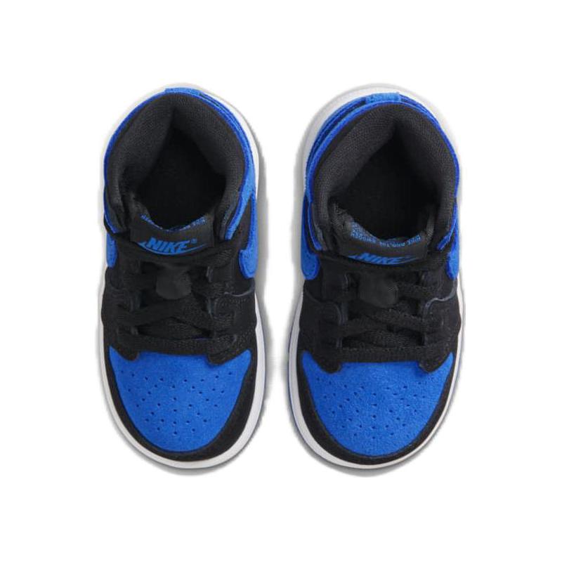 Air Jordan 1 Retro High OG TD Royal Reimagined Baby Sneakers Blue Black Royal-Blue FD1413-042