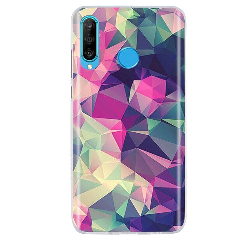 Чехол для Huawei P30 Lite, силиконовый чехол из ТПУ на заднюю панель телефона, чехол для Huawei P30 Pro VOG-L29 ELE-L29 P 30 Lite P30lite, чехол-бампер