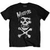 Мужская футболка Misfits с костями _ Официальная лицензированная продукция
