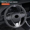 NYTB6 Perforated Leather Breathable Anti-Slip Steering Wheel Cover For Car Accessories For BMW E90 G80 M3 G30 M5 F82 F83 F20 F21 G42 M