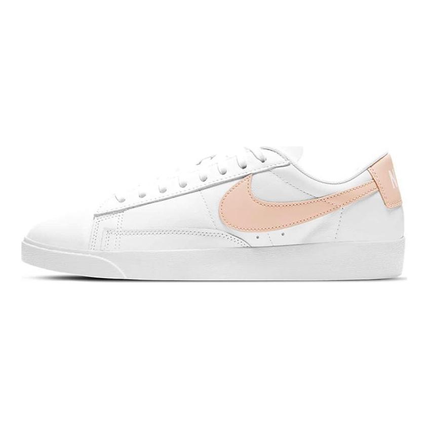 Nike Женские кроссовки Blazer Low Le Светло-оранжевый/Белый Обувь для скейтборда AV9370-118