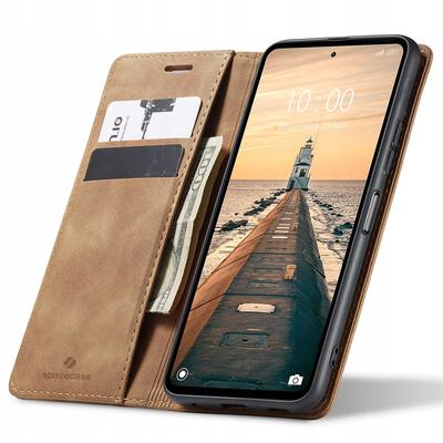 Кошелек-чехол для Redmi Note 11 Pro 5G Светло-коричневый