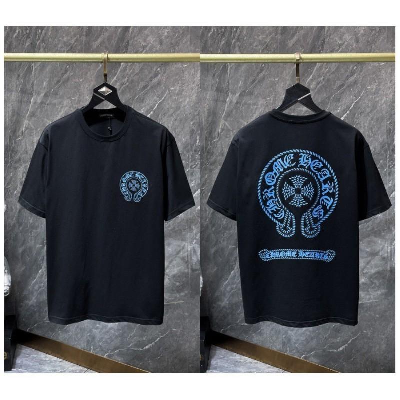 Unisex Loose Fit Cotton T-Shirt With Sanskrit Cross Sword Print Streetwear Tee