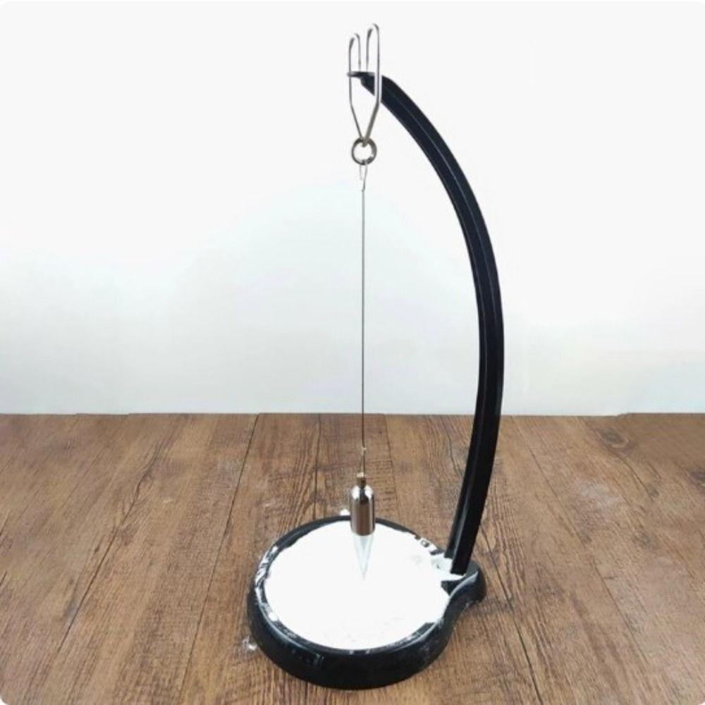 Ручная работа Песочные часы маятник гравитационный песок подарок игрушки сбалансированные гравитационные песочные украшения черный песок стол для рисования украшение спальня