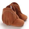 Baby Shoes Autumn and Winter Fashionable Tassel Baby Boots for Boys and Girls Casual and Comfortable Baby Shoes 0-18 Months Walking Shoes