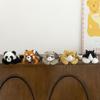 Stuffed Animal Cat Plush Toy Raccoon Stuffed Kitten Doll Birthday Gift Panda Doll  Kids Toy
