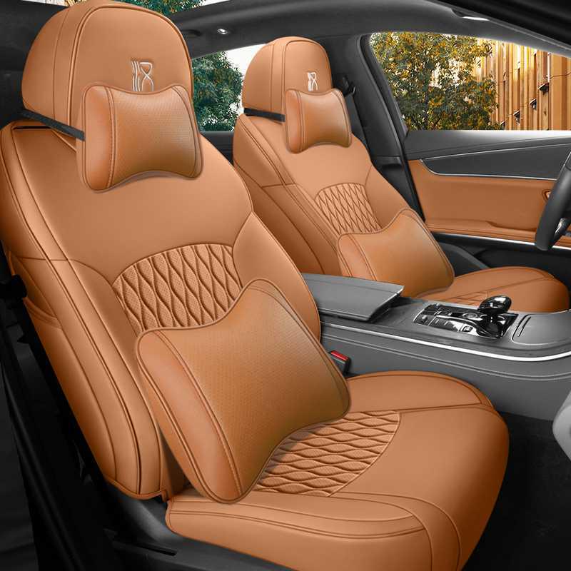 Полные чехлы на сиденья автомобиля для BYD Han EV: Всесезонная, Интеллектуальная версия для вождения.