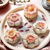 Силиконовые формы Deouxingguang для выпечки в виде цветов