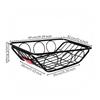 Rear Bike Basket with Reflector Long-Lasting Carrier Stable for Grocery Shopping