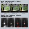 taoquwe Flashlights High Lumens LED Rechargeable, 99,000 Lumen Super Bright Flashlight High Power USB Flash Light,Waterproof Handheld LED Flashlight