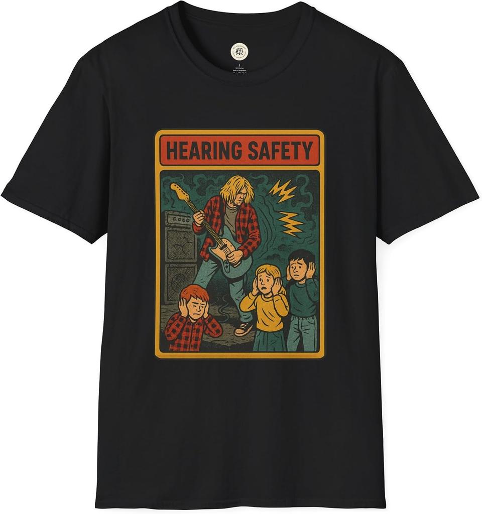 Rock Band Hearing Safety T-shirt