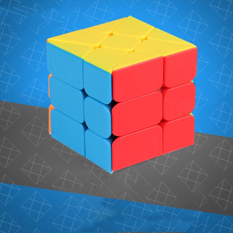Горячий! 3x3x3 Магический кубик Игрушка Кубик Рубика Fisher Cube Легко вращается Плавный Скоростной Головоломка Игрушка Для Детей