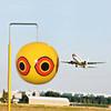 Отпугиватели вредителей Terror Eyes Надувной шар для отпугивания птиц Bird Repellent Eyes Balloon