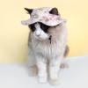 Breathable Dog Sunshade Hats Adjustable Pet Sun Hat Fashion Dog Fisherman Hat  for Cats Dogs
