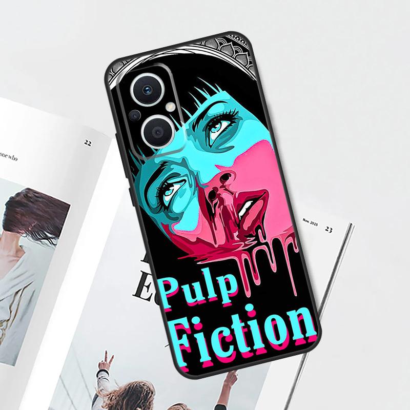 Чехол для телефона OPPO Find X5 X6 X8 X9 Pro OPPO Reno 8T 7 8 Lite 13F 14F 11F 12 F 10 13 14 Pro с постером фильма КРИМИНАЛЬНОЕ ЧТИВО