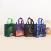 4/8/pcs Ramadan Mubarak Non-woven Gift Bags with Handles Eid Party Favor Treat Candy Bag for Eid Mubarak Muslim Party Decoration