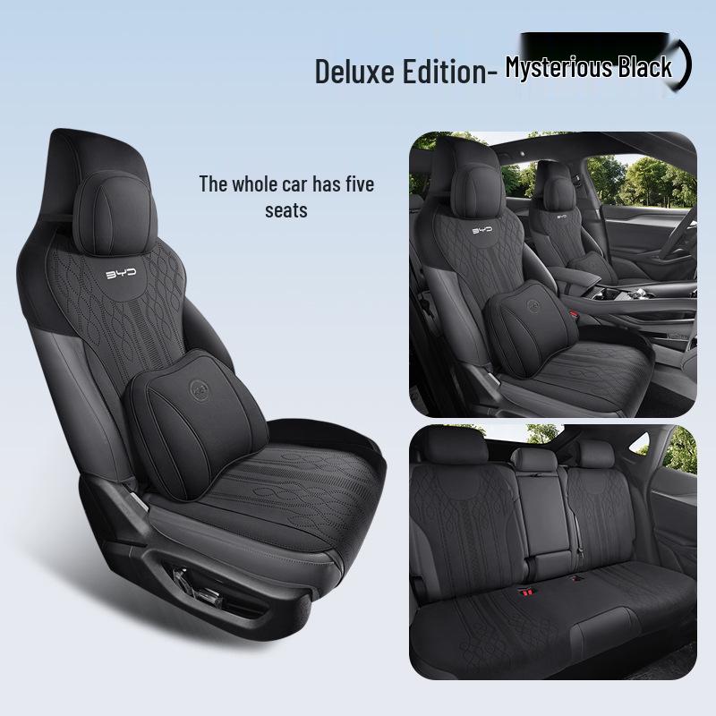 Всесезонная специальная подушка на сиденье автомобиля с полуобхватом для Yuan UP