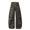 OREETA American Vibe Camo Cargo Pants Men Women Straight Loose Wide Leg Jeans