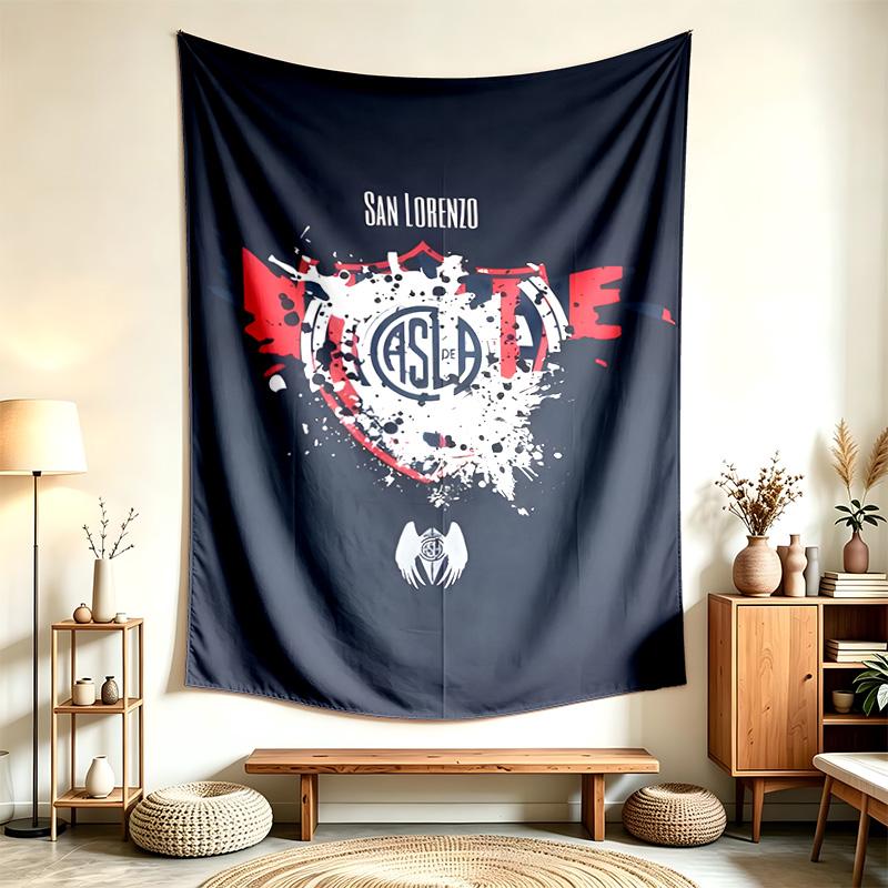 Club Atletico San Lorenzo de Almagro (1) Tapestry Suitable For Decorating Homes Dorms And Bedrooms Soft To The Touch And A Perfect Gift For Friends An