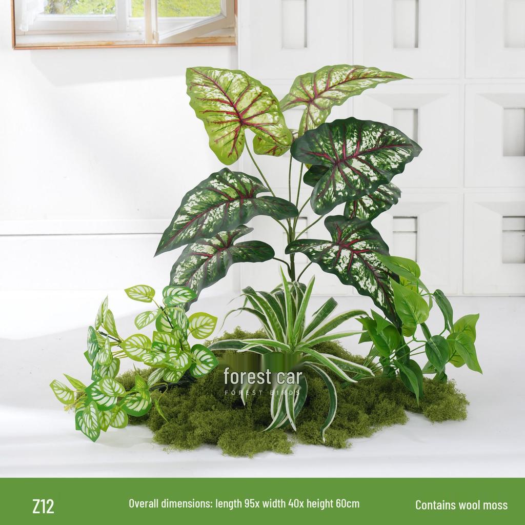 Bionic Fake Plants for Indoor Decoration: Living Room, Window Display, Under Stairs, Corner Arrangement.