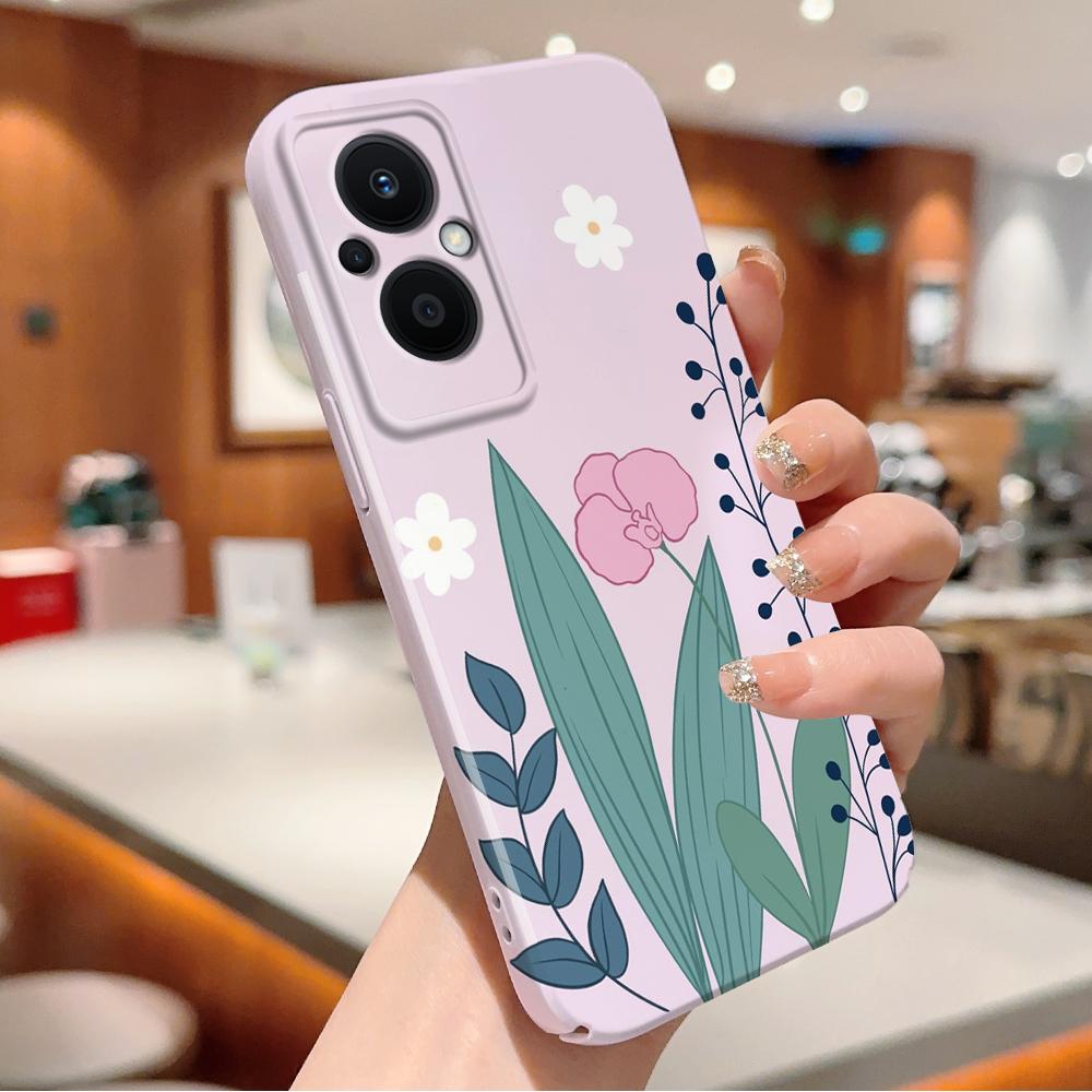 Все включено Пленка Чехол для телефона Мультяшный Модный дизайн Жесткий Чехол Полная защита Защита камеры для OPPO A60 A96 Reno12 Realme C53 C75