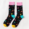 Fashion Men Socks Cotton Cartoon Animal Sheep Cool Long Socks Big Size Colorful Dress Socks Men
