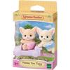 Poupée - SYLVANIAN FAMILIES - Les jumeaux Fennec - Modele 5697 - Multicolore - Articulés