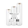 Вакуумный упаковочный пакет Wevac, рулон вакуумной упаковки 15 см x 600 см, 20 см x 600 см, 28 см x 600 см, 1 шт. Сменный рулон вакуумной упаковки, вакуумный пакет с тиснением, свободный разрез