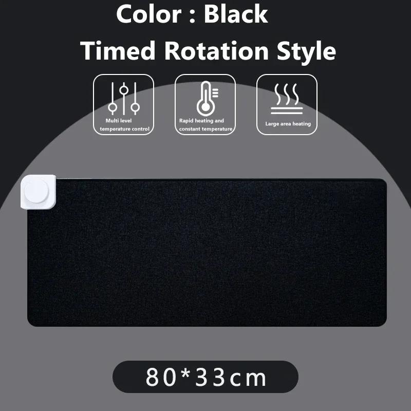 Intelligent Electric Heating Mouse Pad Winter Hand Warmer Computer Desk Heated Mat Office Desk Warming Pad Keyboard Table Mat