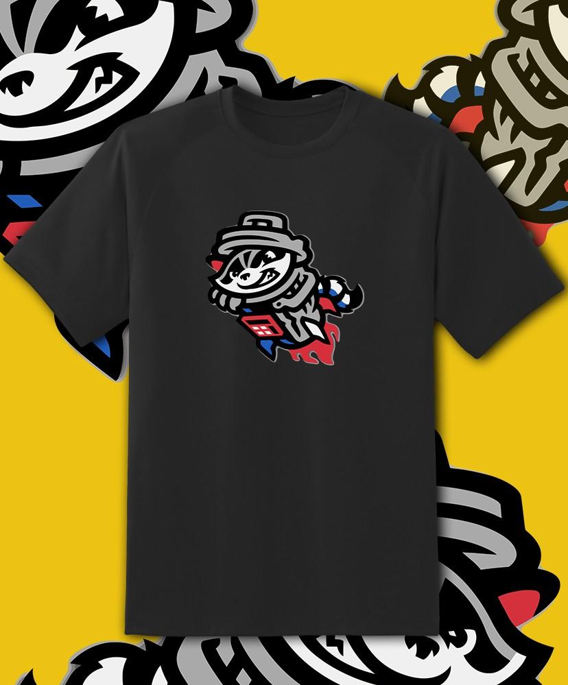 Rock City Trash Pandas Milb Team Logo T Shirt Youth M - Adult 6XL Fast Ship! Unisex T-Shirt