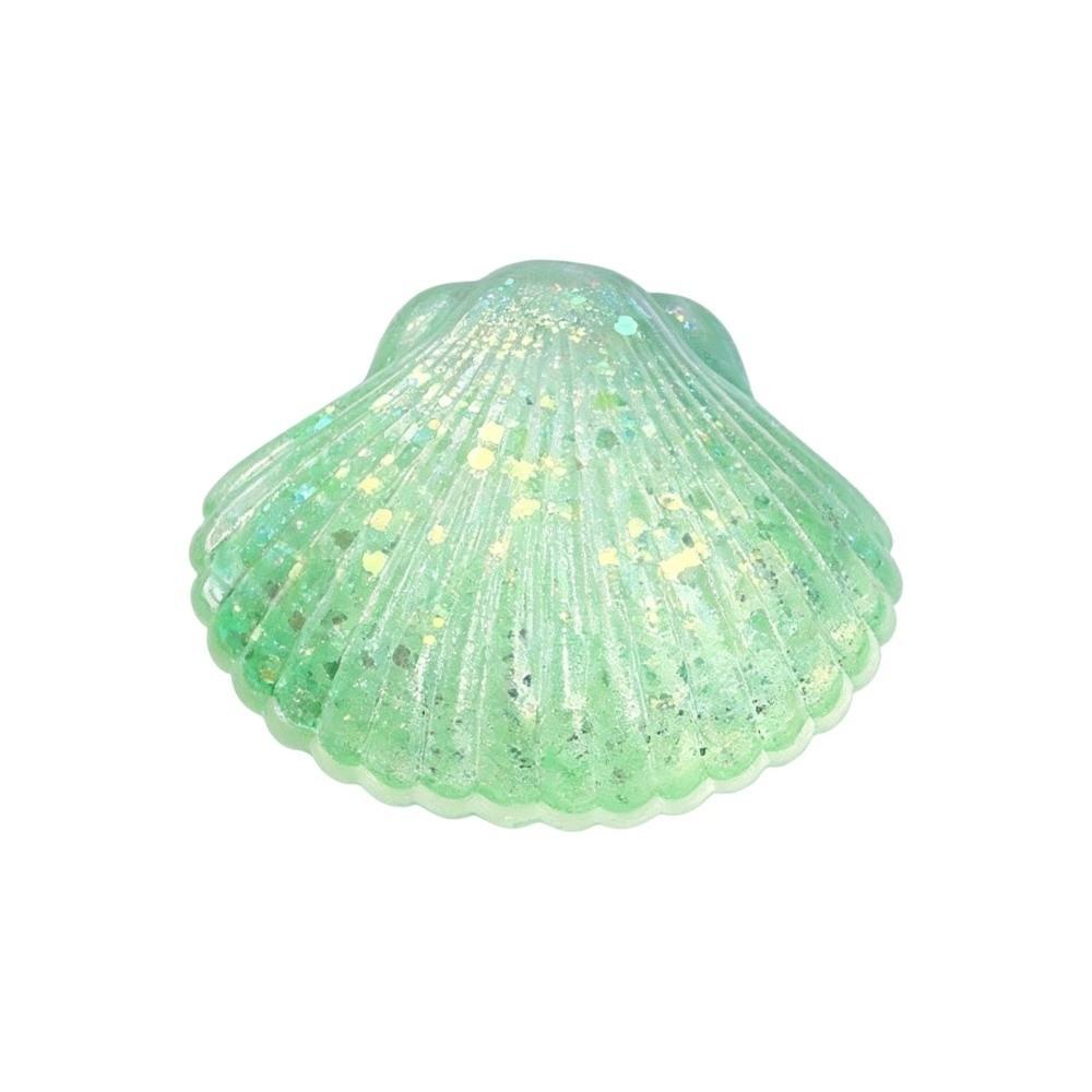 Creative Squeeze Toy Maltose Texture Glitter Shell Squishy Toy Shell Pinching Fun Toy Office Use