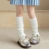 Bow Children's Sock Covers Knitted Warm Leg Warmers Sweet Knitted Sock