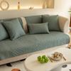 Minimalist All Cotton Anti Slip Retro Sofa Mat, Pure Cotton Sofa Cover, Sofa Towel, Seat Cushion, Cover Cloth