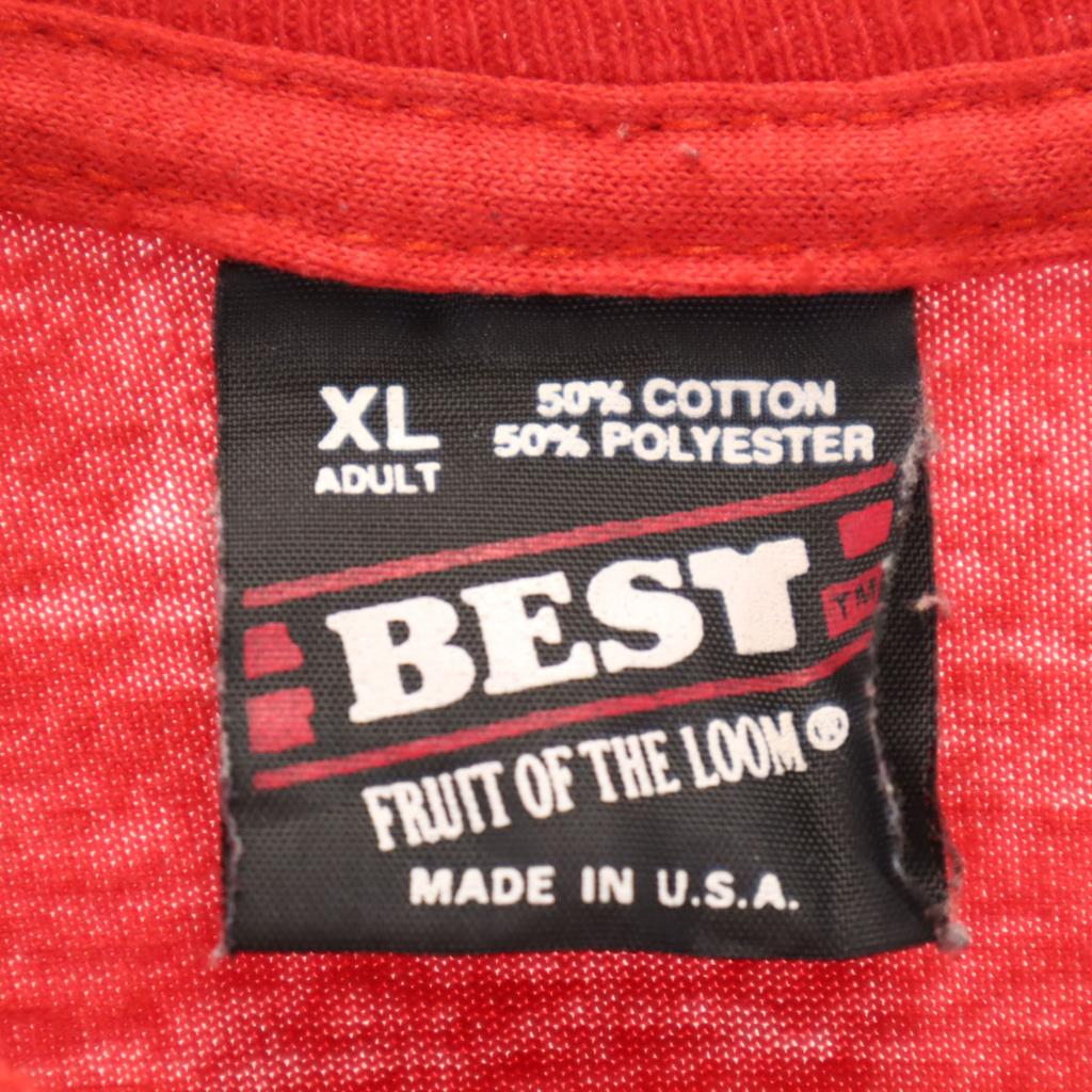FRUIT OF THE LOOM BEST 90s Made In USA Old Short Sleeve T-shirt Men's Used