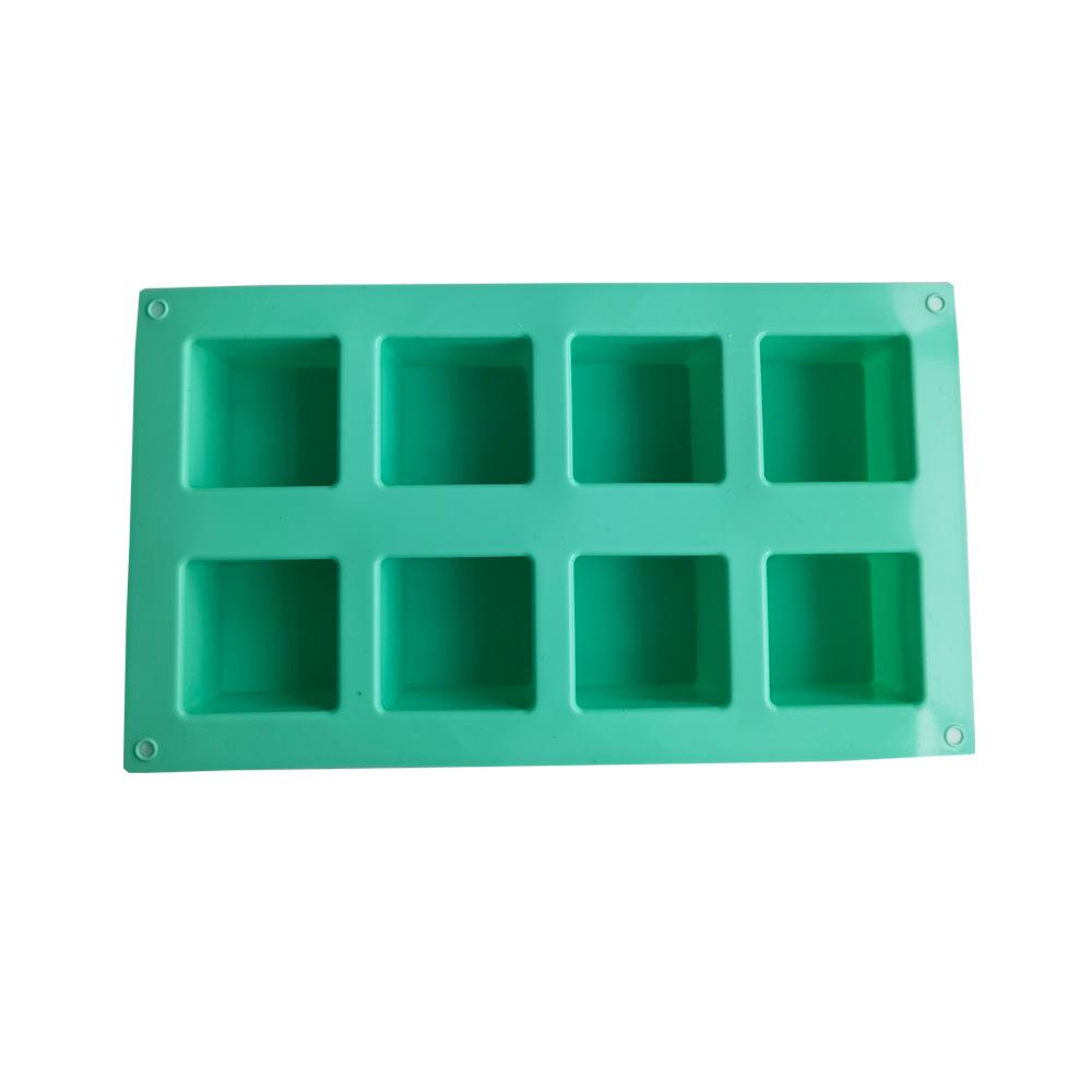 6 Holes Round Silicone Mold Cake Pastry Baking Molds Jelly Pudding Soap Form Ice Cake Decoration Tool Disc Bread Biscuit Mould