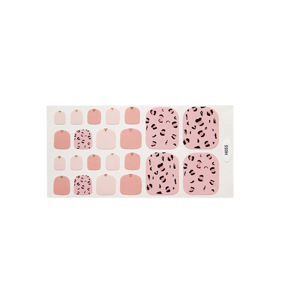 Full Cover for Nails Toe Nail Art Toe Nail Wraps Fake Nails Stickers Nail Strips Toe Nail Stickers