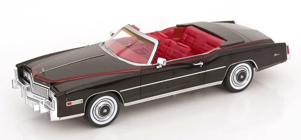 MCG Cadillac Eldorado Кабриолет 1976 Черный Литье под давлением 1/18 [Б/У]