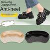2 шт. силиконовые наклейки на пятку, протекторы для пяток, стельки для кроссовок, уменьшающие размер, противоизносные накладки на ноги, регулировка размера, вставка для высокого каблука