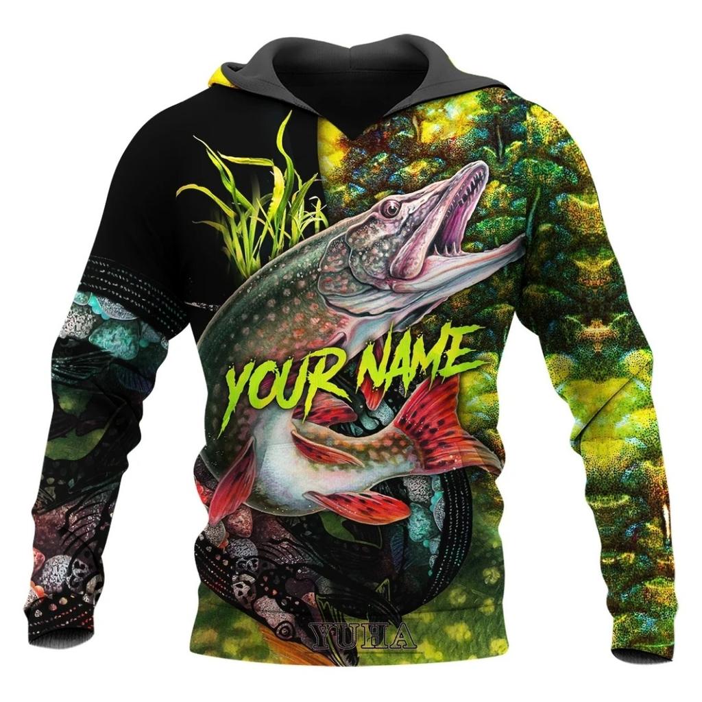 Толстовки Animal Fisher Marlin, мужской спортивный костюм, толстовки с капюшоном и камуфляжным принтом для мужчин, модная уличная одежда Harajuku Y2k, 3D-принт, пуловеры