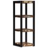 Wall Shelf Multicolored 35 x 35 x 100 cm Solid Reclaimed Wood