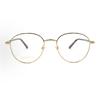Gucci GG0392O-003 Роскошная круглая металлическая оправа для очков