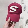 Женская классическая бейсболка, дизайн с вышивкой в виде готической буквы S, легкая и дышащая повседневная кепка для активного отдыха