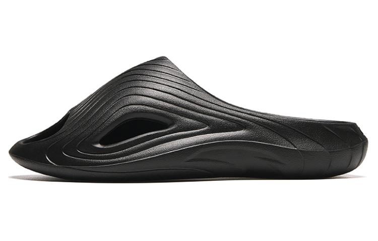 Men's Slippers Anta Dolphin Platform Sports Slippers Men's Black